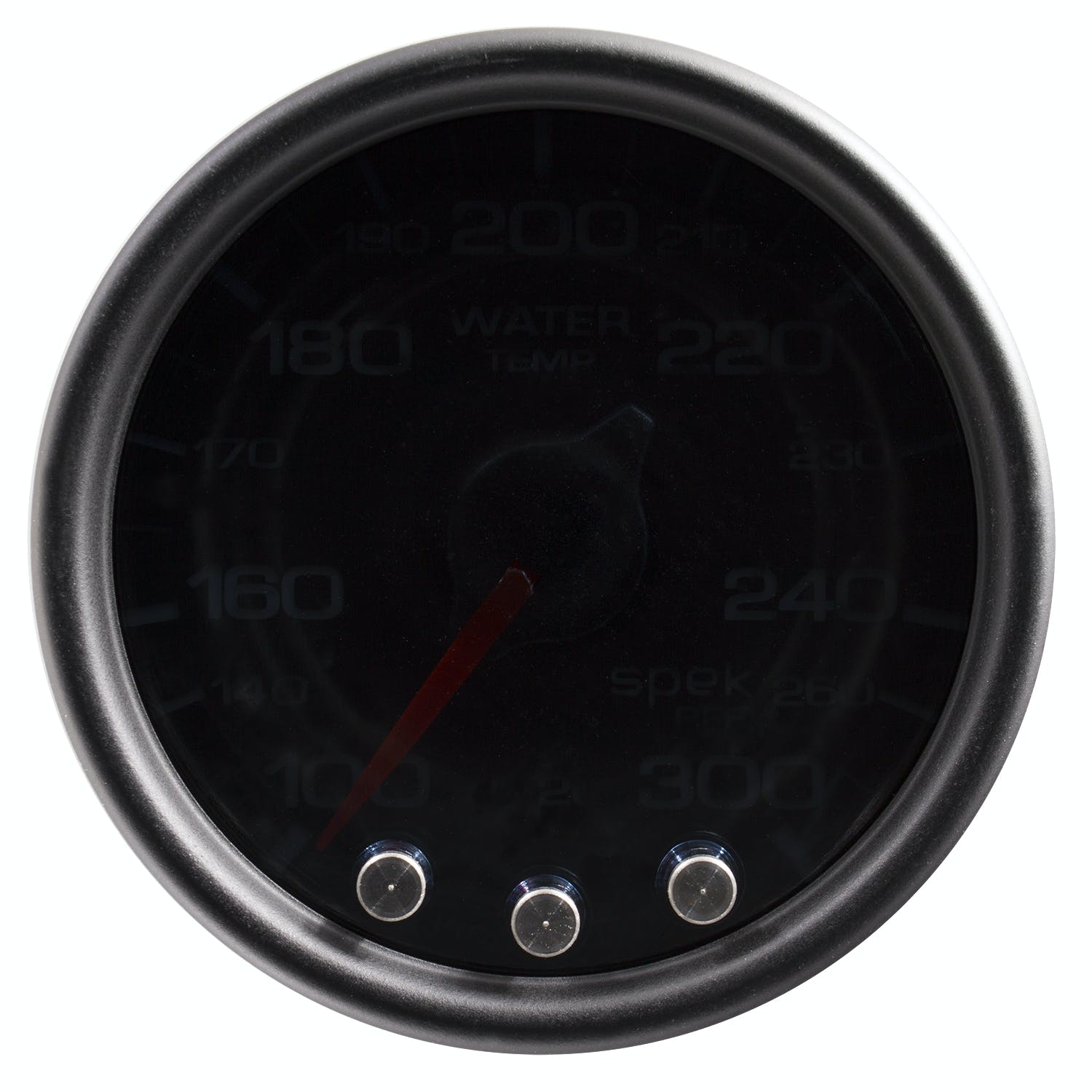 AutoMeter Products P34652 WTmp; 2in.; 300° F; DSM w/Pk/Wrn; Blk/Smoke/Blk; Spek