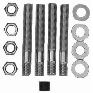 Racing Power Company R0977 Carb adapter hardware kit 3 inch stud 5/16 inch tread
