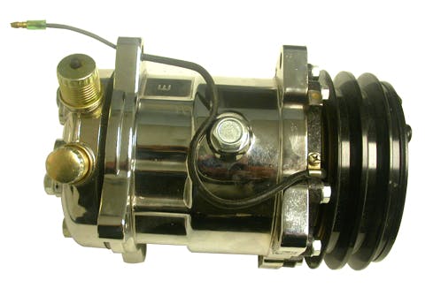 Racing Power Company R8754 Sanden #508, 12V Compressor V-Belt Pulley