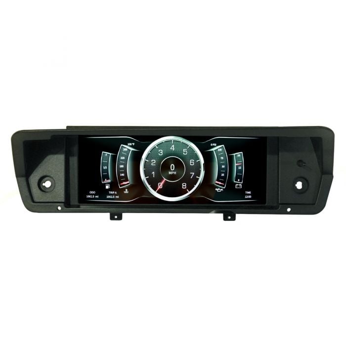 AutoMeter Products 7009 INVISION LCD DASH KIT, 72-76 A-BODY, DIRECT FIT DIGITAL DASH