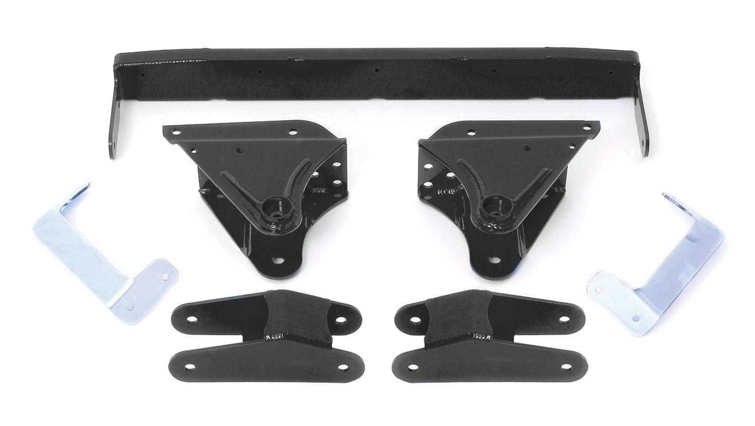 Fabtech K2019 3.5in. SPRING HANGER W/PERF SHKS 01-04 FORD F250/350 4WD