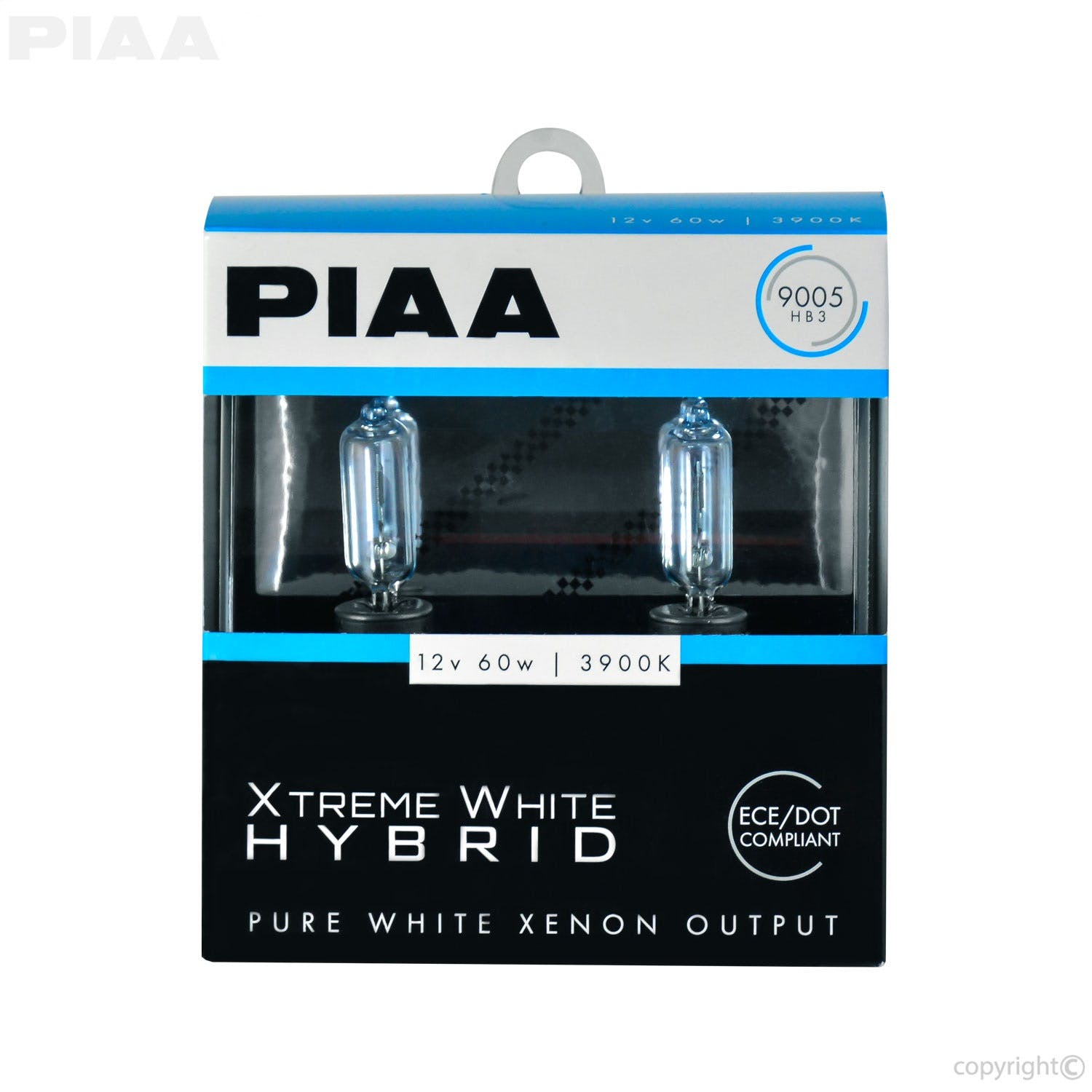 PIAA 23-10195 9005 (HB3) Xtreme White Hybrid Twin Pack - 3900K - 12V 60W