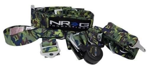 NRG Innovations SFI Racing Camlock 5PT Harness SBH-RS5PC CAMO