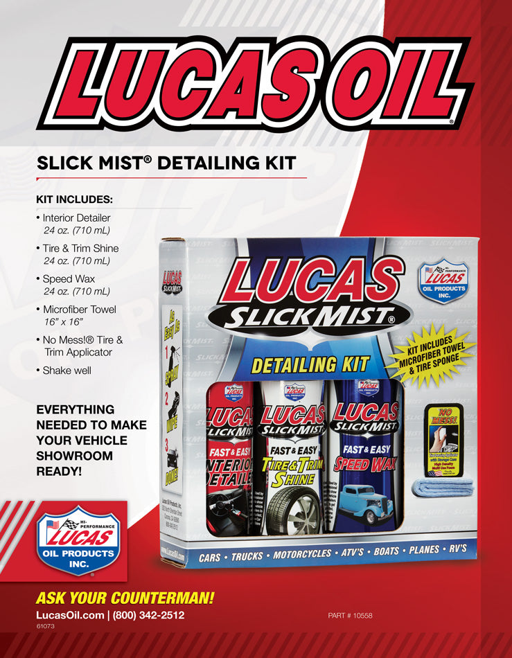 Lucas OIL Slick Mist 4x1-Detailing Kit 20558