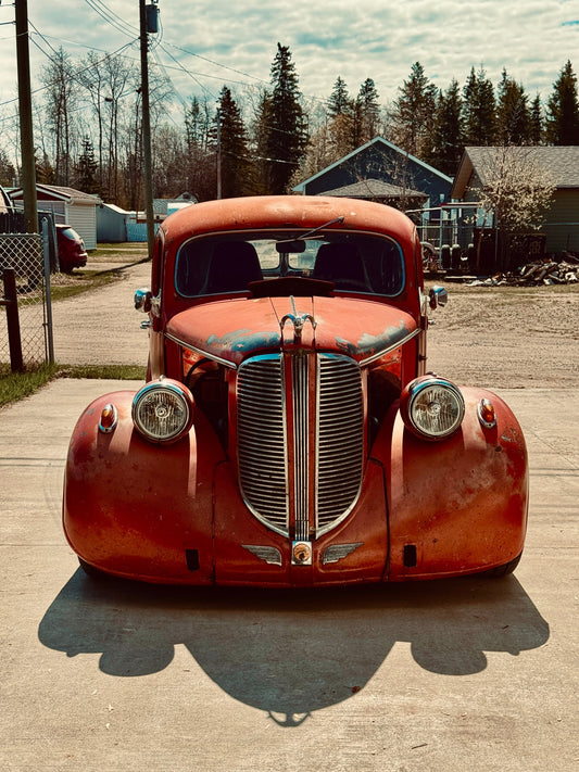 Staff Rides - Dave M's 1938 Dodge D8 Touring Sedan, the "Dirty8"