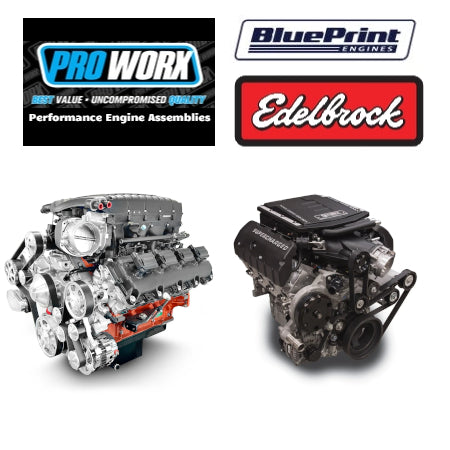 Which Crate Engine is Right for you? BluePrint, Edelbrock, or Proworx.
