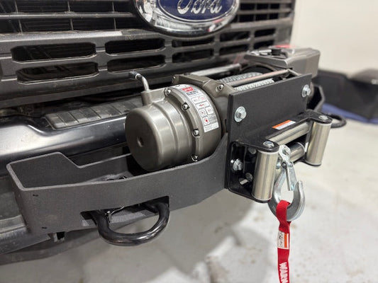 2024 Ford F350 Winch Bumper Build x2