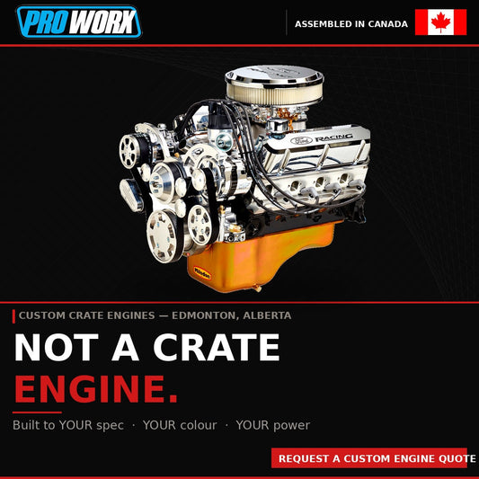 Not a Crate Engine. A Proworx Engine.