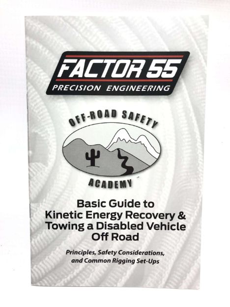 Factor 55 BASIC GUIDE TO KINETIC ENERGY RECOVERY & TOWING A DISABLED VEHICLE OFF ROAD 10001