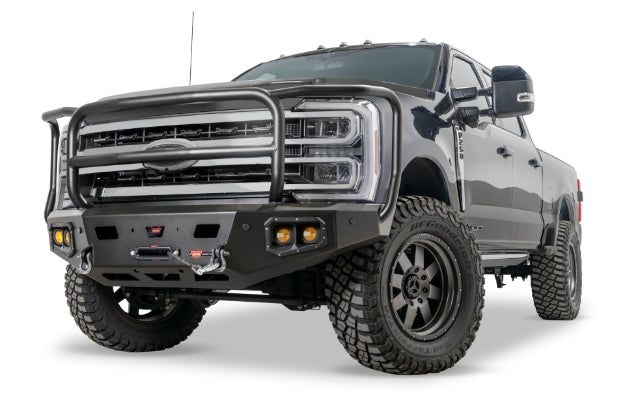 WARN ASCENT HD BUMPER FORD SUPERDUTY WITH FULL GUARD 110630
