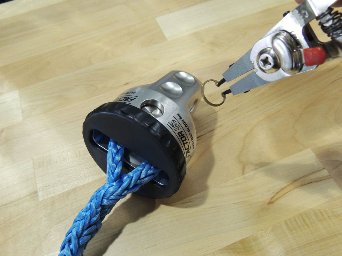 Factor 55 00098 Synthetic Rope Spool, 0.438 Pin Diameter
