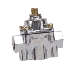 Edelbrock 174122 REGULATOR CARB FUEL PRESSURE 3/8 Npt INLET/OUTLET BLUE/CLEAR ANODIZED FINISH