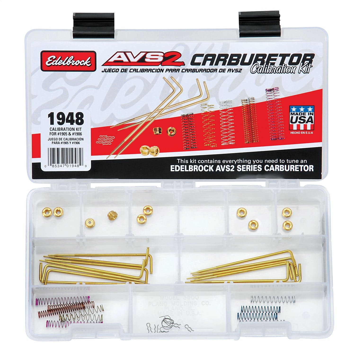 Edelbrock 1948 CALIBRATION KIT, AVS2 650 SERIES 1905 and 1906