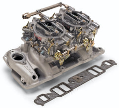 Edelbrock 2069 DUAL QUAD KIT PERF RPM CHEVY 409 W LG PORT
