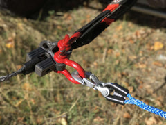 Factor 55 00225-06 Flatlink Multimount Winch Shackle Mount - Gray