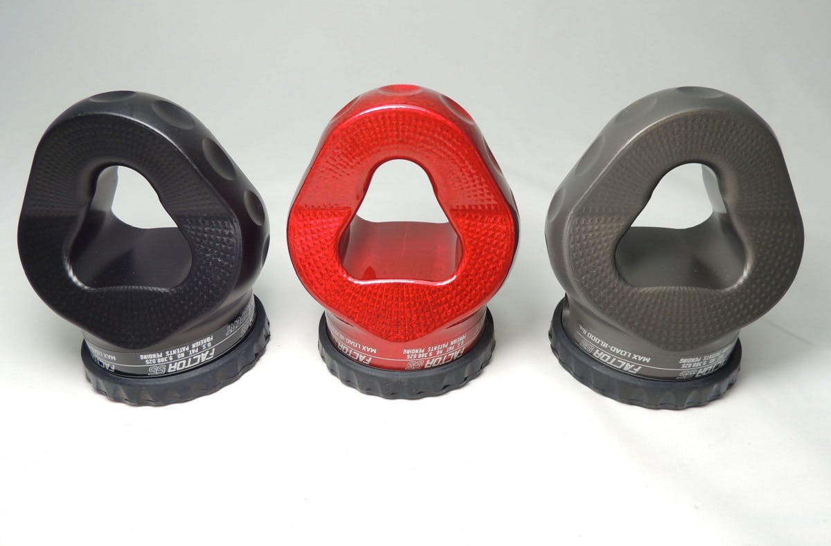 Factor 55 00310-06 Prolink E Expert Winch Shackle Mount - Gray