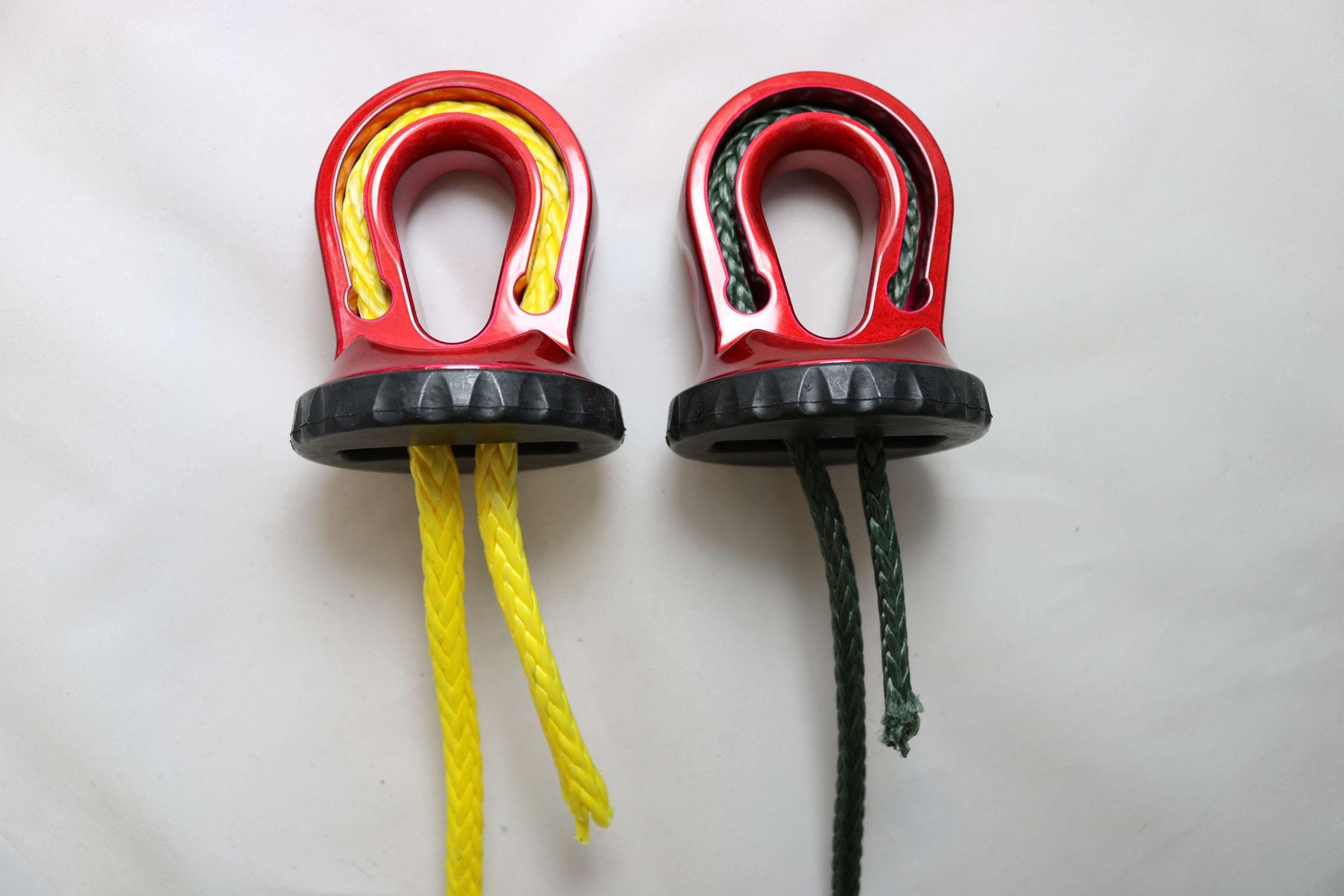 Factor 55 00355-01 Splicer XTV 3/16-1/4 Synthetic Rope Splice-On Shackle Mount - Red