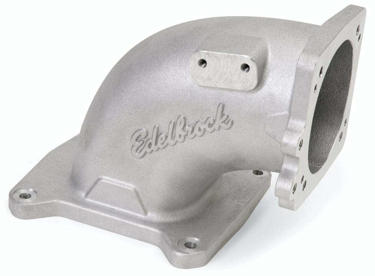 Edelbrock 3815 EFI INTAKE ELBOW TALL 100 DEG 120MM T.B. TO 4500 DOMINATOR