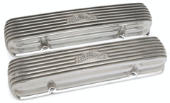 Edelbrock 4130 POLISHED PONTIAC CLASSIC ALUMINUM VALVE COVER