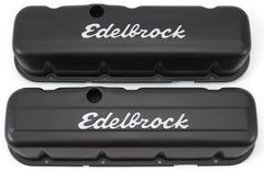 Edelbrock 4683 Signature Series Valve Covers for Chevrolet 396-502 V8 65 and Later