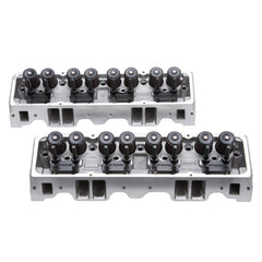 Edelbrock 5073 1 pr. Small-Block Chevy E-Street Cylinder Head 70cc Pair