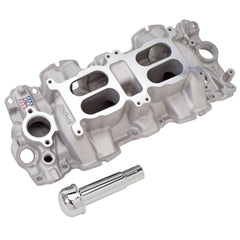 Edelbrock 5409 INTAKE MANIFOLD DUAL QUAD PERF RPM BBC 409 W LARGE PORT AS CAST
