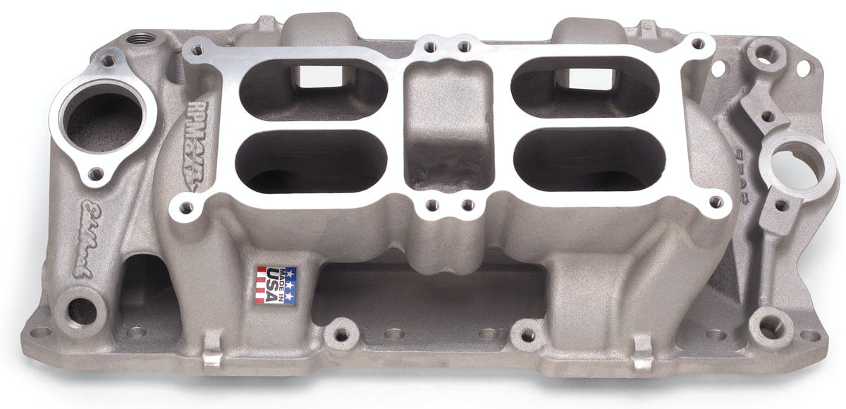 Edelbrock 7525 MANIFOLD, SB DUAL QUAD PERF RPM