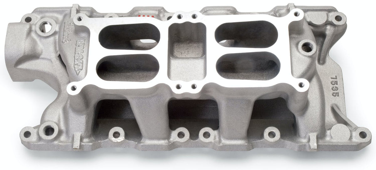 Edelbrock 7535 PERF RPM AIR GAP DUAL QUAD INTAKE MANIFOLD FOR 289/302 FORD