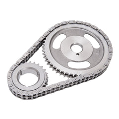 Edelbrock 7804 Performer-Link Adjustable True-Roller Timing Chain Set