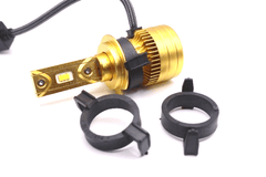 Lucas Lighting,H7 Ford Fusion/Lincoln MKZ/Mercury Milan 2007-12 low beam adapters (2pr)