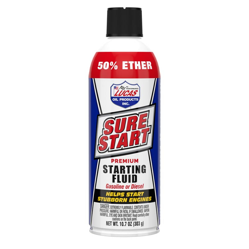 Lucas Oil Sure Start Premium Starting Fluid 10.7 oz 11238