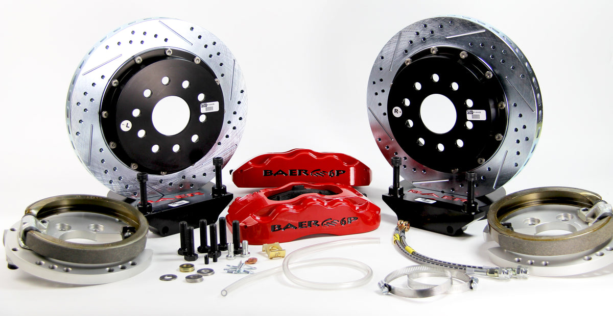 Baer Brakes 14inch Pro Plus Rear Brake Kit Fire R SDZ 4262291FR