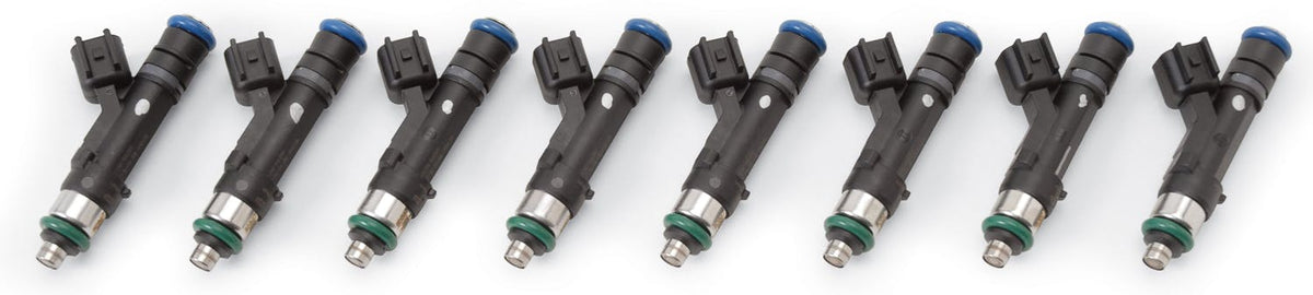 Edelbrock 15807 FUEL INJECTORS 41 LB/HR EV14, USCAR (SET OF 8)