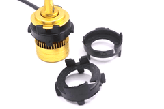 Lucas Lighting,H7 Hyundai, Kia high beam adapters (2 pr)