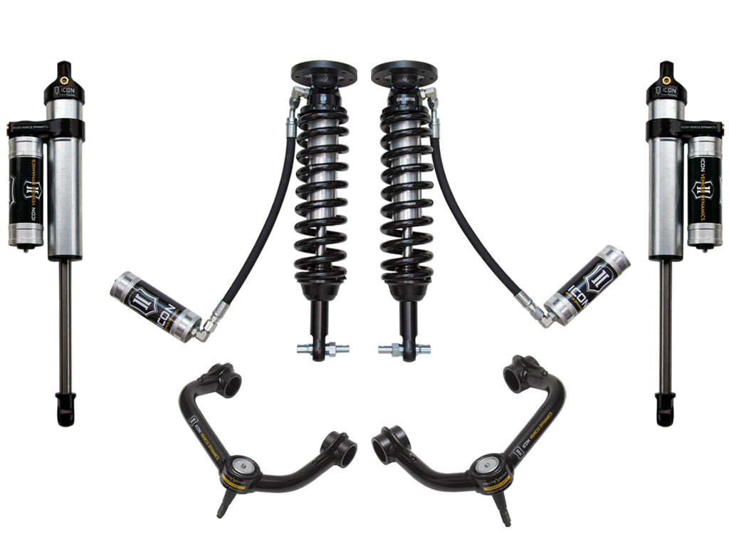 ICON Vehicle Dynamics K93074T 1.75-2.63 Stage 4 Suspension System with Tubular Upper Control Arm