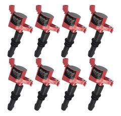 Edelbrock 22791 COIL ON PLUG, FORD V8 4.6L 5.4L 3 VALVE V10 6.8L 2008-18 EXT. BOOT (SET OF 8)