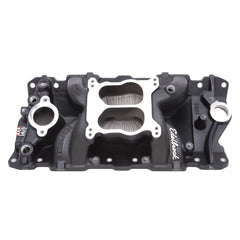 Edelbrock 26013 SB CHEVY PERFORMER AIR GAP MANIFOLD BLACK