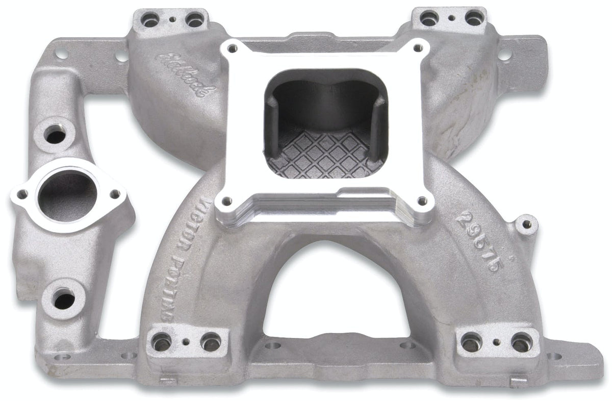 Edelbrock 29575 MANIFOLD, PONTIAC VICTOR EFI STD SQR BORE FLANGE