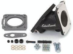 Edelbrock 38353 EFI THROTTLE BODY ADAPTER ELBOW FORD MUSTANG 94-95 W/BLK MINI POWDER COAT