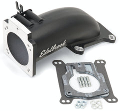 Edelbrock 38473 EFI INTAKE ELBOW ULTRA LOW PROFILE UNIVERSAL 90MM TB TO 4150 FLANGE