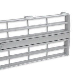 BROTHERS C/K Grille - w/ Bowtie - w/o Molding - Single Headlight - Silver pn 04-178