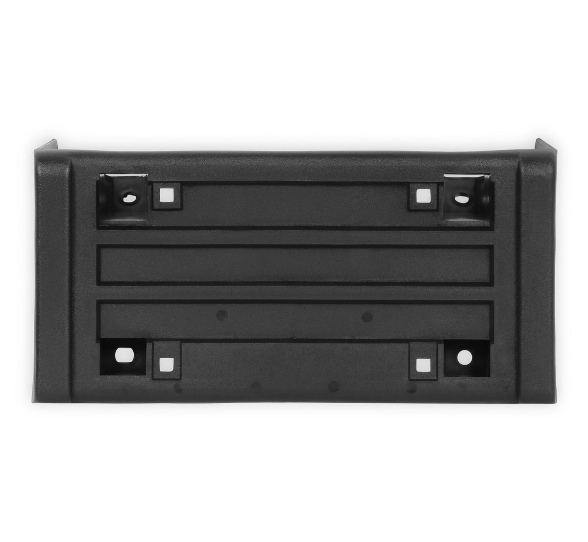 BROTHERS GMT400 Front License Plate Bracket - w/ Strip - Black pn 04-393