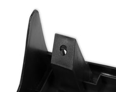 BROTHERS GMT400 Front License Plate Bracket - w/ Strip - Black pn 04-393