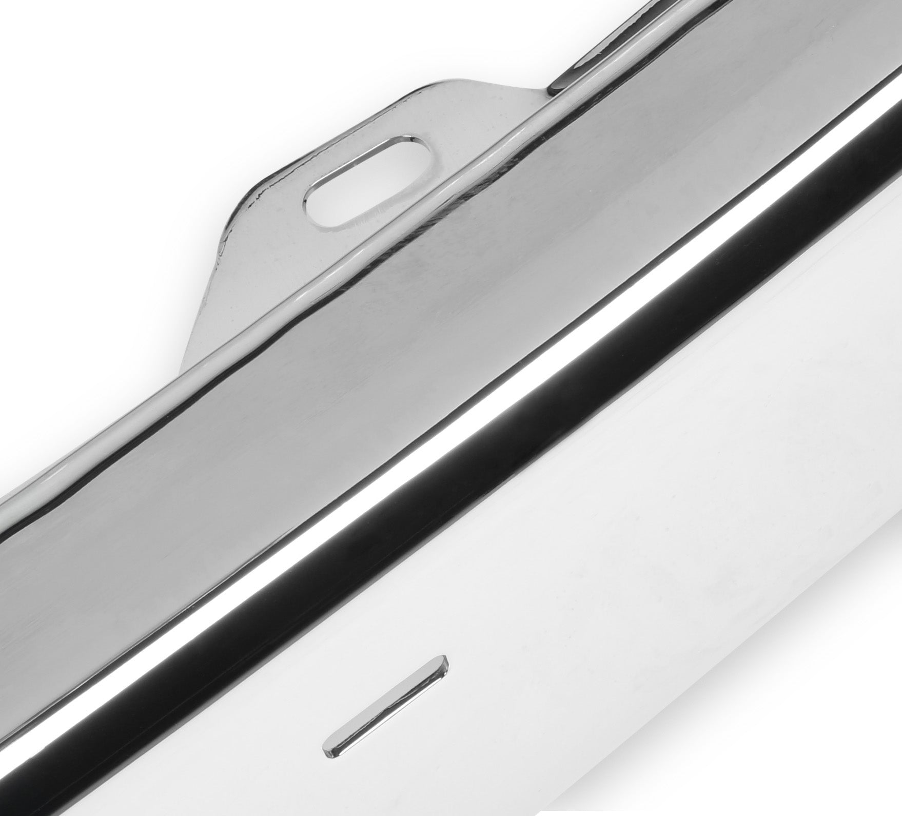 BROTHERS GMT400 Premium Front Bumper - w/ Impact Strip Holes - Chrome pn 04-401
