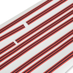 BROTHERS C/K Paint Break Stripe Kit - Vermillion/Black pn 04-524