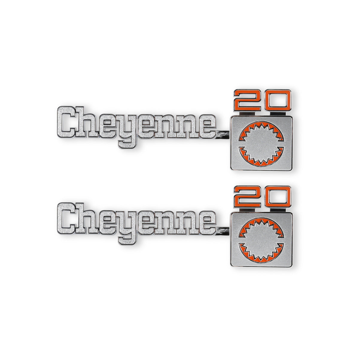 BROTHERS C/K Fender Badge Pair - Cheyenne 20 pn 04-540