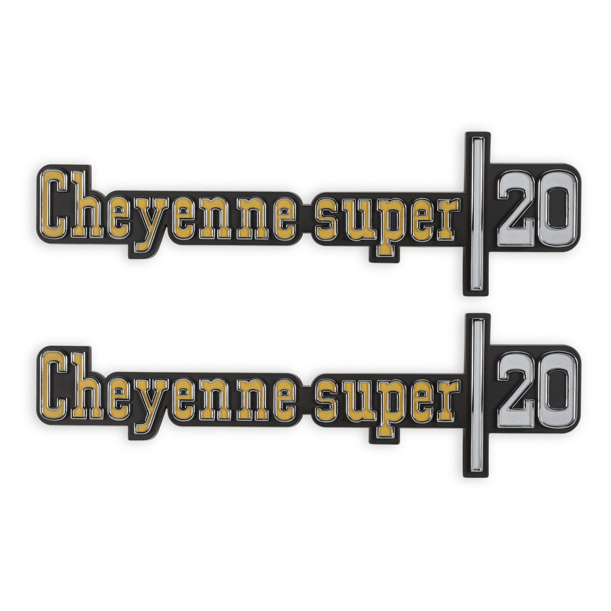 BROTHERS C/K Fender Badge Pair - Cheyenne Super 20 pn 04-542