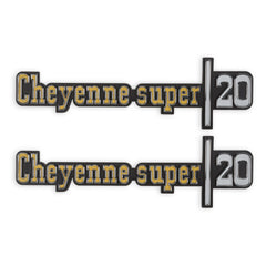 BROTHERS C/K Fender Badge Pair - Cheyenne Super 20 pn 04-542