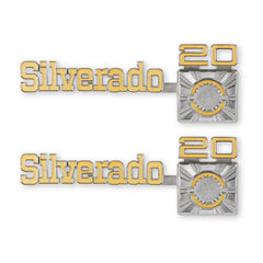 BROTHERS C/K Fender Badge Pair - Silverado C20 pn 04-545