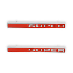 BROTHERS C/K Fender Badge Pair - Super pn 04-591